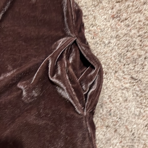 Wishlist crushed velvet over sized short sleeve top - Picture 5 of 8